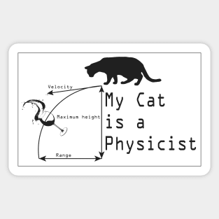 My Cat is a Physicist Sticker